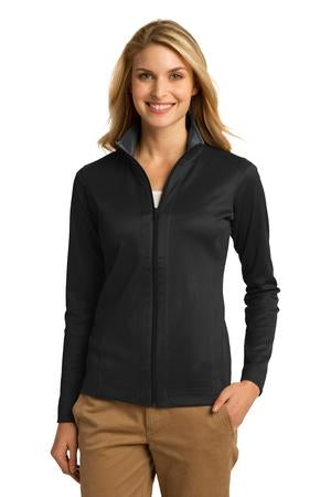 Port Authority Ladies Vertical Texture Full-Zip Jacket