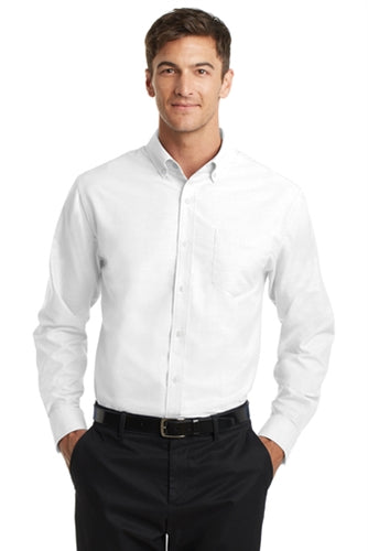 Port Authority Men's L/S SuperPro Oxford Shirt