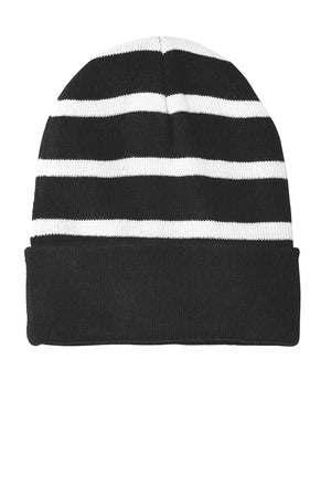 Sport-Tek Striped Beanie