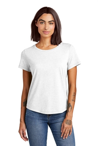 Allmade® Women's Relaxed Tri-Blend Scoop Neck Tee