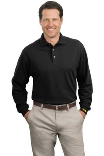 Port Authority Men's L/S Core Classic Pique Polo