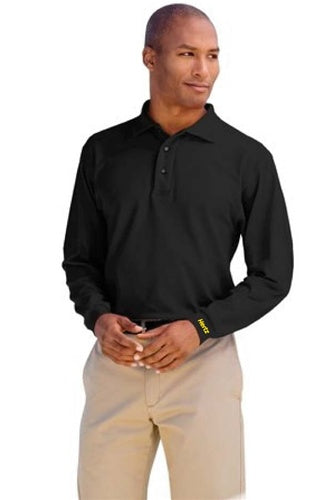 Port Authority Men's L/S Silk Touch Polo