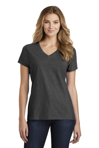 Port & Company Ladies V-Neck Blend Tee