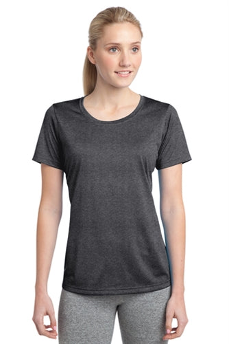 Sport-Tek Ladies Heathered Contender S/S Tee