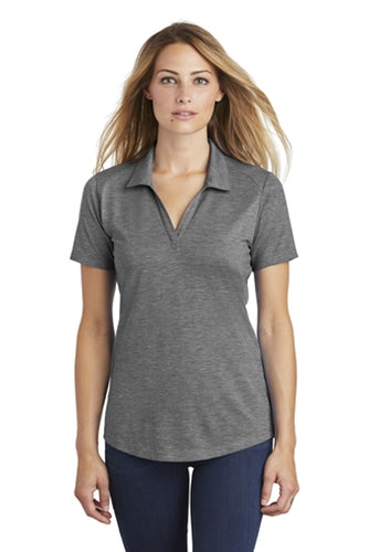 Sport-Tek Ladies Tri-Blend Polo