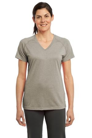 Sport-Tek S/S Ladies Ultimate Performance V-Neck