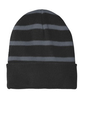 Sport-Tek Striped Beanie